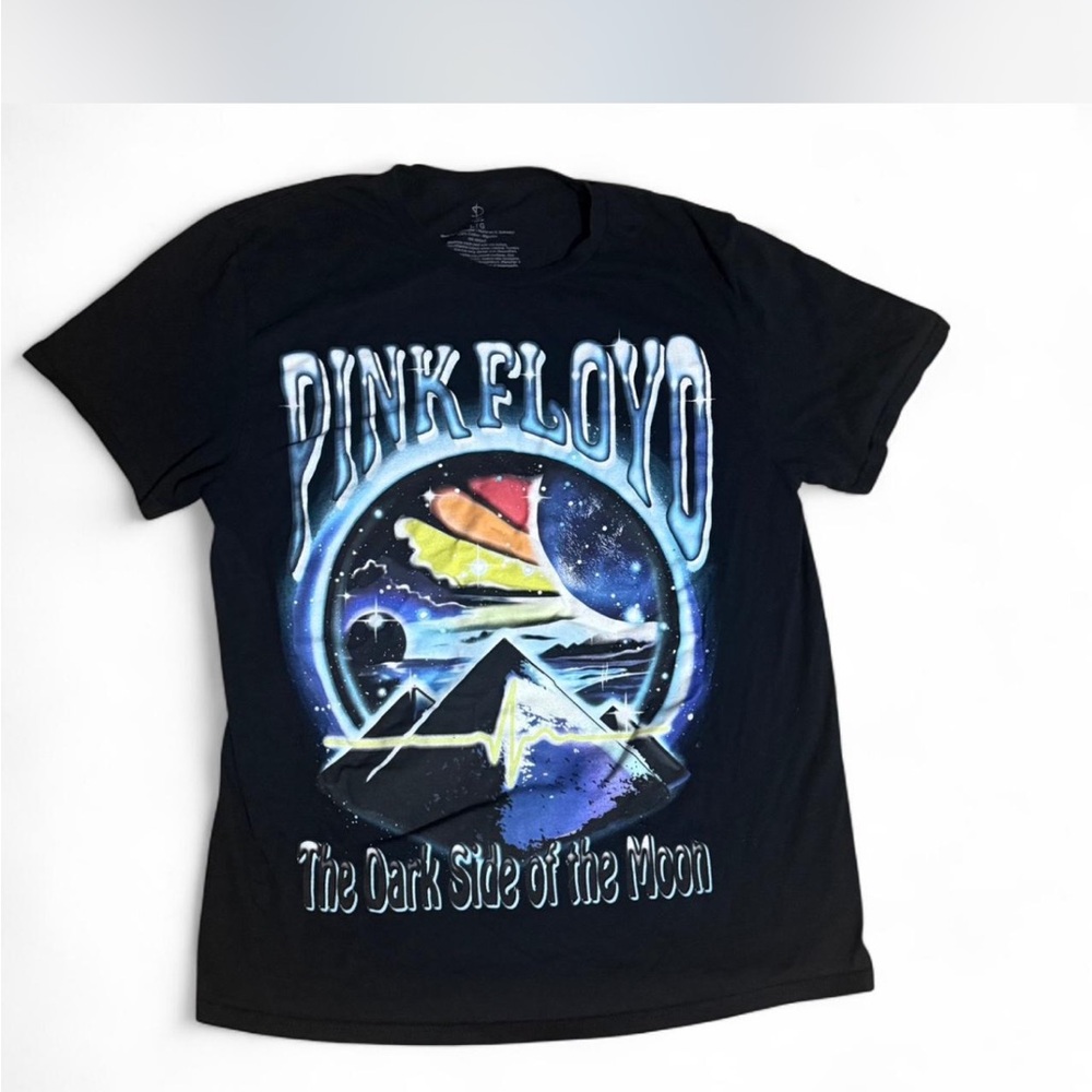 Pink Floyd Black Cotton Tee
